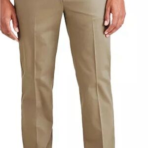 Dockers D2 straight fit signature khaki flat front